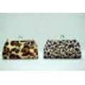 Animal Skin Snap On Clasp Coin Purse